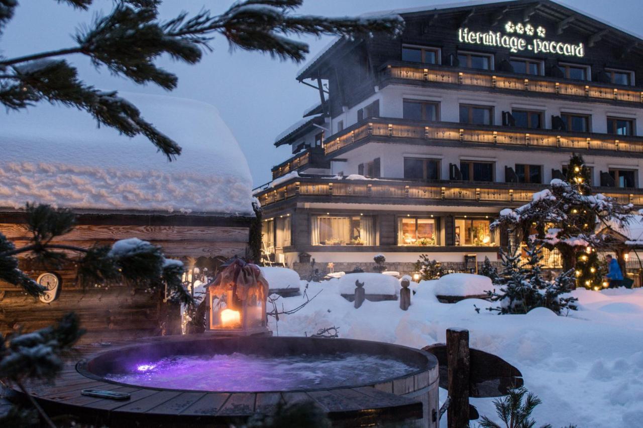 Chalet-Hotel Hermitage Chamonix Exteriör bild