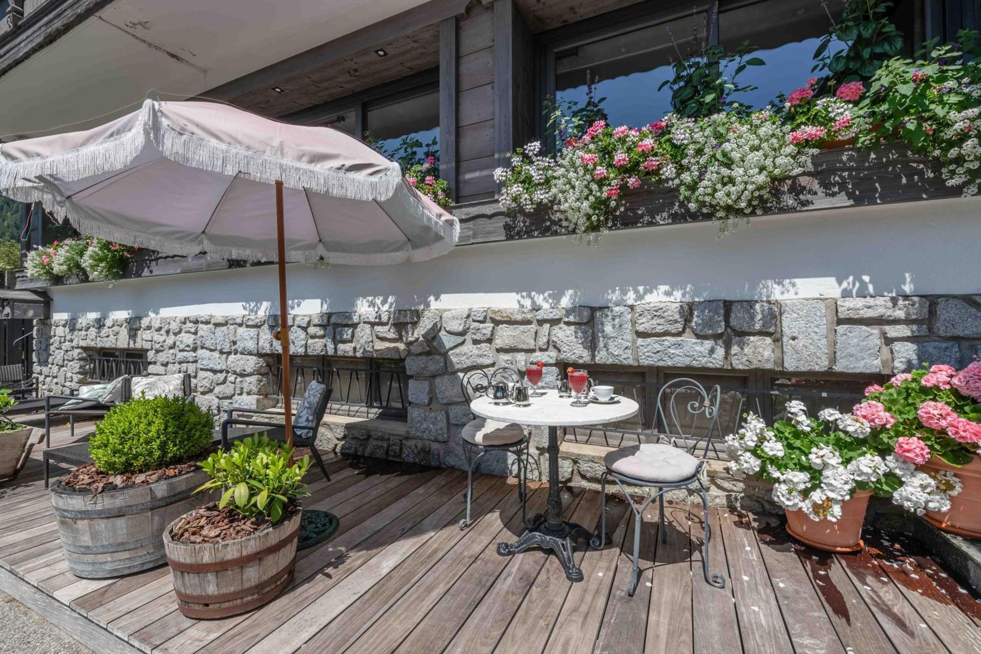 Chalet-Hotel Hermitage Chamonix Exteriör bild